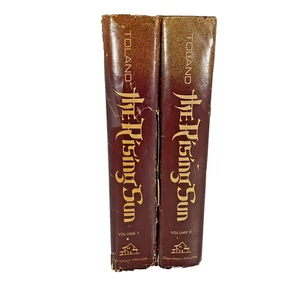 The Rising Sun Volumes 1 & 2 by John Toland BCE 1970 HC DJ Good - Bild 1 von 17