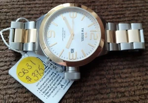 BRAND NEW IN BOX TW STEEL WATCH CB31 Men’s Analog Quartz Day Two tone, Guarantee - Picture 1 of 9