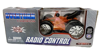 Overturn Champion Radio Control R/C Stunt Action Expert Brand New In Box 2004  - Image 1 of 4