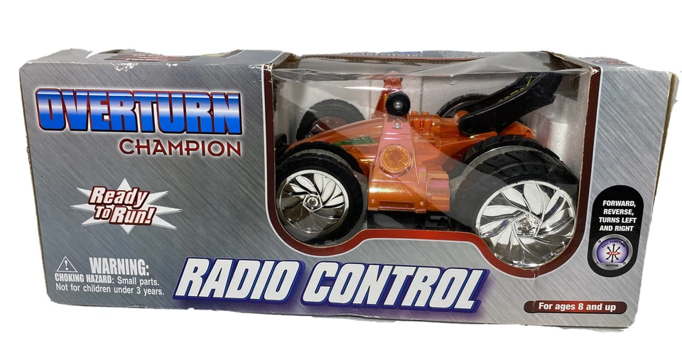 Overturn Champion Radio Control R/C Stunt Action Expert Brand New In Box 2004  - Image 1 of 4
