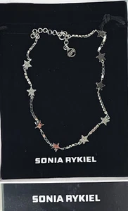 SONIA RYKIEL STARLIGHT Halskette Damen Designer Schmuck Silber Coloured NEU - Bild 1 von 2