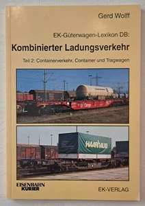GüterWg-Lexikon DB: Kombinierter Ladungsverkehr  Teil 2: Container u Tragwagen - Bild 1 von 14