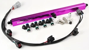 fit nissan SR20 s14 s15 SR20det 200sx VVT 240sx KOUKI 850cc Fuel Injectors rail - Picture 1 of 6