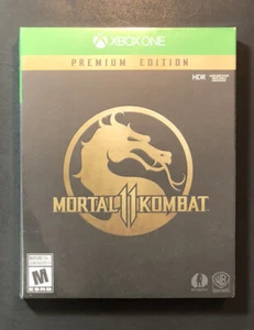 Mortal Kombat 11 [ Premium Edition STEELBOOK ] (XBOX ONE) NEW - Picture 1 of 6
