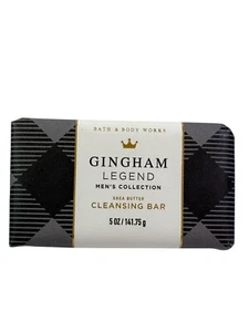 Jabón en barra limpiadora Bath & Body Works GINGHAM LEGEND de 5 oz - Imagen 1 de 2