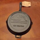 OLD MOUNTAIN CAST IRON 10 1/2 INCH  SKILLET W/ASSIST HANDLE / Double Spout