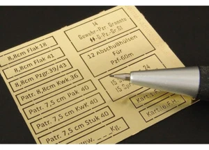 Hauler 1/35 German Ammo Boxes Airbrush Templates - Picture 1 of 1