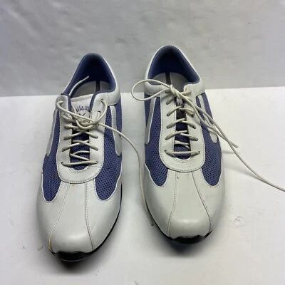 Zapatos de golf Callaway para mujer sin clavos W461-30 púrpura y blanco talla 8,5 Foto 1 de 4