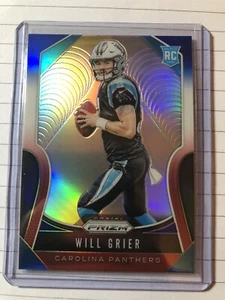 Will Grier Carolina Panthers Panini Prizm NFL 2019 RED WHITE BLUE ROOKIE PRIZM - Bild 1 von 9