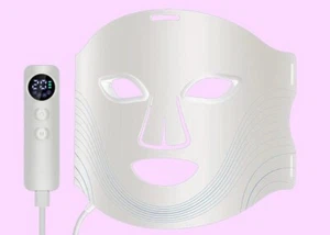 Face Glow LED Therapy Mask (white) - Anti Wrinkle, Youthful - W - Shark - Picture 1 of 1