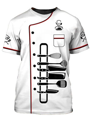 Personalized Chef Shirt for Men 3D All Over Print Shirts Gifts for Chef Lover - Image 1 of 4