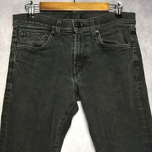 J Brand Mens Kane Black Jeans size 32x32 Skinny Fit Stretch Denim