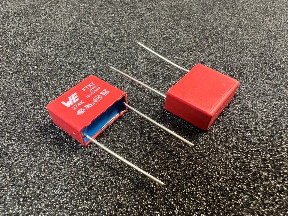 890324025031, Wurth Elektronik WCAP-FTX2 Capacitor, 275Vac,±10%,270nF(Pack of 2)