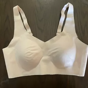 Bali Bra Bralette Large Wire Free Stretchy Adjustable Back Convertible Pink - Picture 1 of 15