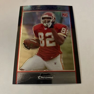 DWAYNE BOWE 2007 Bowman Chrome ROOKIE #Bc78 Chiefs - Image 1 of 2