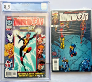 =THUNDERBOLTS=#4 CGC 8.5 1st app of Jolt plus 18, 28 Marvel comics lot MCU - Picture 1 of 11