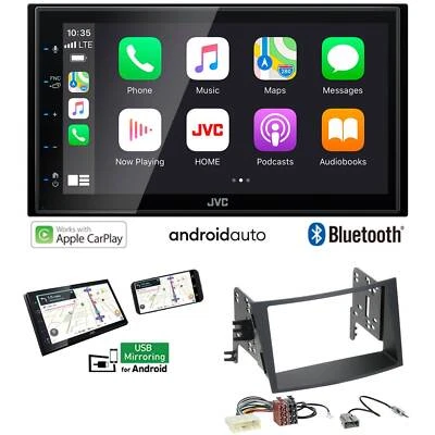 JVC Autoradio Apple CarPlay Android Auto für Subaru Legacy V 2009-2014 schwarz - Bild 1 von 4