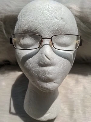 Monturas de gafas Marc Jacobs blancas y marrones de borde completo MJ 117/U CRQ 52[]16-135 Foto 1 de 4