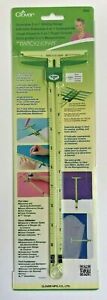 Supersize Clover 5-in-1 10" Sliding Gauge Tool for Quilting / Sewing New in Pkg