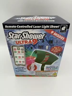 Star Shower Ultra 9 уличное праздничное лазерное световое шоу AS-SEEN-ON-TV, новые 9 режимов - Изображение 1 из 4