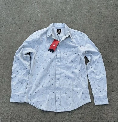 NWT Jack + Sage Long Sleeve Mens Small Pow Day Flannel Msrp $80 - Image 1 of 4