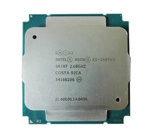 Intel Xeon E5-2697 V3 14-core 2.60GHZ SR1XF 35MB LGA2011-3 CPU processor - Picture 1 of 5