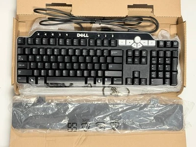 Teclado multimedia Dell SK-8135 USB Hub con cable 0DJ425 0N6250 nuevo caja abierta Foto 1 de 2