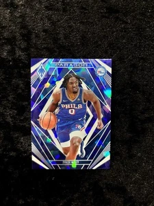 2023-24 Panini Phoenix Paragon Tyrese Maxey Blue Ice #8 Philadelphia 76ers - Picture 1 of 2