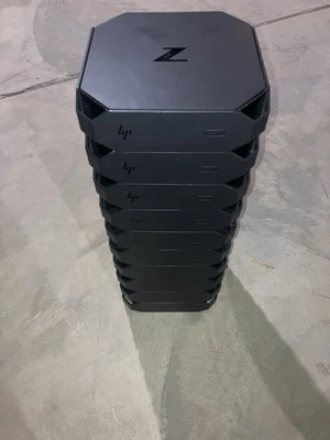 Lote De 10 HP Z2 Mini G4 i5 8ª Gen, 16GB RAM, 500GB SSD, NVIDIA Quadro P600 Foto 1 de 3