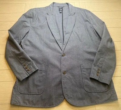 Abrigo deportivo Gap para hombre talla XXL 100 % algodón sin estructura informal blazer azul a cuadros Foto 1 de 4