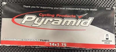 NOS Pyramind Thorn Resistant Tube 14" x 1.75 Schrader Valve - Image 1 of 3