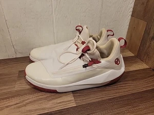 Nike Jordan Jumpman Hustle OU White Crimson Basketball Shoes Mens 12 - Picture 1 of 8