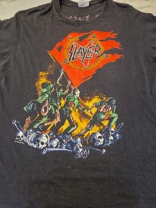 Slayer Vintage World Sacrafice Shirt - Picture 1 of 3