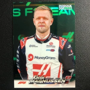 2024 Topps Paddock Pass Formula 1 F1 Kevin Magnussen Not Smiling Green /275 - Picture 1 of 2