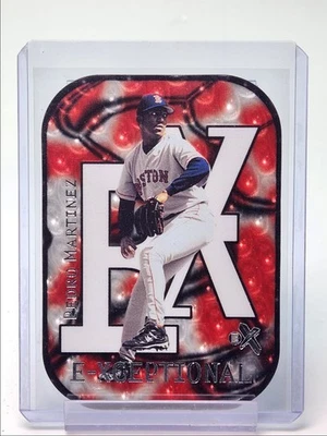 PEDRO MARTINEZ 2000 FLEER EX E-XCEPTIONAL BASEBALL DIE CUT /1999 Q5476 - Image 1 of 2
