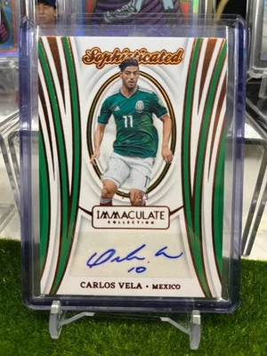 CARLOS VELA autographed card IMMACULATE - Image 1 of 2