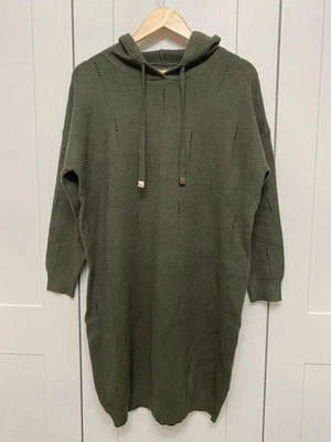 Frank Usher Hooded Knitted Jumper Dress  – Size S/M – RRP £57 - Image 1 of 4
