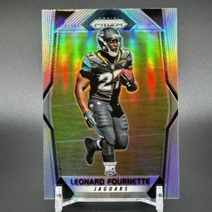 2017 Prizm Leonard Fournette Silver Rookie RC #219 - Jaguars - Bild 1 von 2