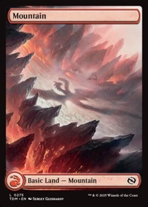 MTG Mint Singles - Mountain 0275 | TDM | Foil | Borderless | SYD - Picture 1 of 1