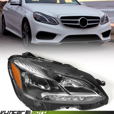 For 14-16 Mercedes-Benz E-Class W212 Halogen Headlight Headlamp Passenger Side Foto 1 de 4