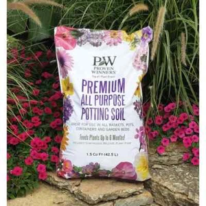 1.5 Cu. Ft Premium All Purpose Potting Soil Medium-weight Mix for Outdoor Plants - Picture 1 of 8