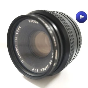 For Parts Ricoh XR Rikenon 50mm f2 MF Standard Lens From Japan#69 - Picture 1 of 17