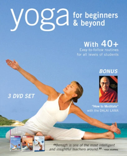 Yoga for Beginners and Beyond DVD (2010) cert E 3 discs FREE Shipping, Save £s - Image 1 of 2