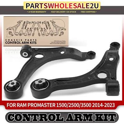 Front Left & Right Lower Control Arm for Ram ProMaster 1500 2500 3500 2014-2023 - Image 1 of 4