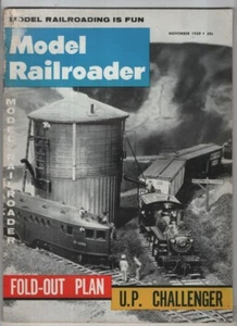 Model Railroader Mag Fold-Out Plan U.P. Challenger November 1959 041122RNON - Picture 1 of 1