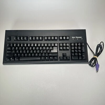 Keytronic E03601P21PK Keyboard A+ SHAPE! E03601P2 QUINTON Q STRESS KEY TRONIC - Image 1 of 4