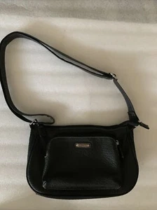 EUC Minicci Black Shoulder Bag - Picture 1 of 9