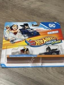 Hot Wheels Racer Verse Batman & Wonder Woman First Appearance 2 Pack 2024 - Picture 1 of 5