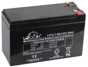 LEOCH - LP Series Allzweck 12V 7Ah Wartungsfreie SLA Batterie - Bild 1 von 1