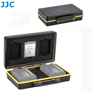 2 Camera Battery + 3 XQD Memory Card Case Holder for Nikon D800 D750 D610 D7200